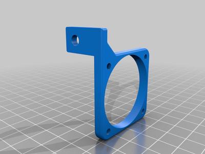 Noctua 40mm fan bracket for SFP port cooling