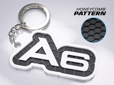 Audi A6 Keychain