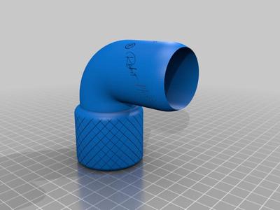 OS VAC Adapter Elbow 90°/HT40