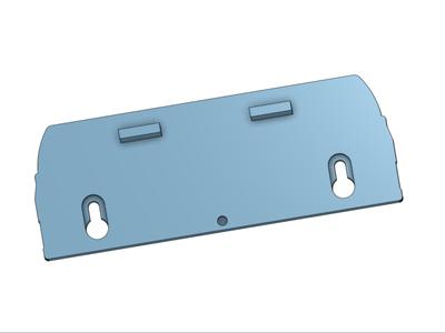 Trueno Key Hook Mounting Plate