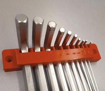Hex Key Holder for 10pc