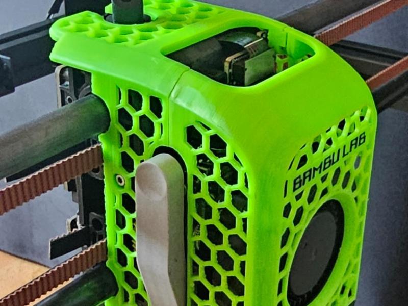 Toolhead Cover Center P1S/P1P/X1C