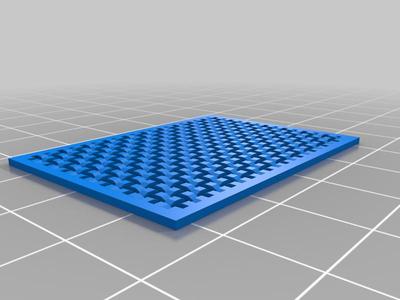 Woven Surface - OpenScad script