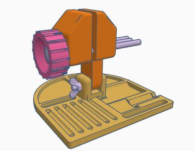 Pinning Base for Locksport Picking Vise
