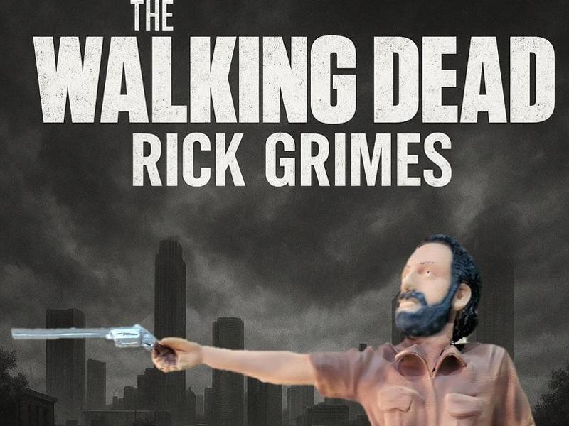 Walking Dead Rick Grimes Figure