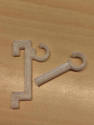 Ivar and Skadis cable guide