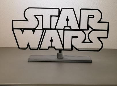 Star War letter "2D to 3D art" Designer: Ed-sept7.