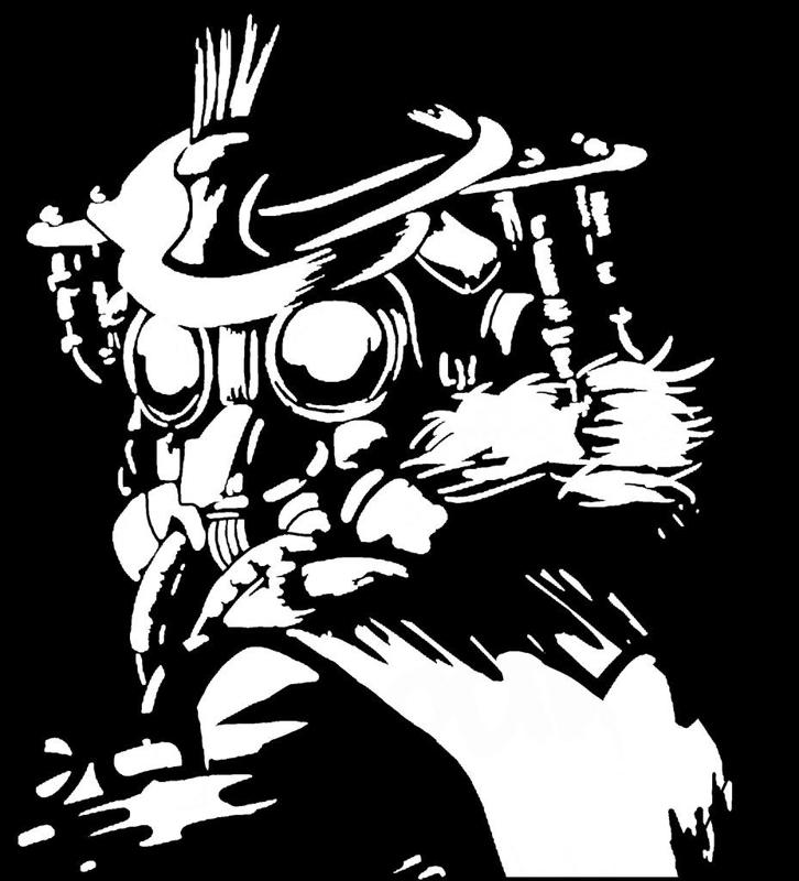 Bloodhound stencil 3