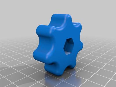Hex Bolt Knob