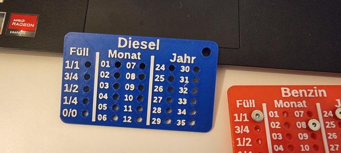 Diesel Benzin Kanister Karte petrol canister map