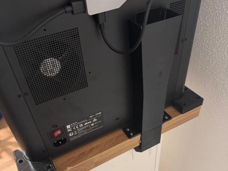 Poop Chute through Table with Locator