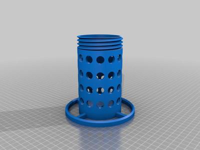 Beverage can drop harness for dropping from a "drone"