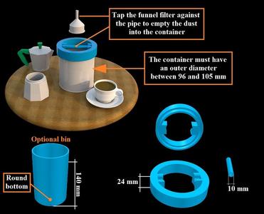 MOKA RUBBISH BIN