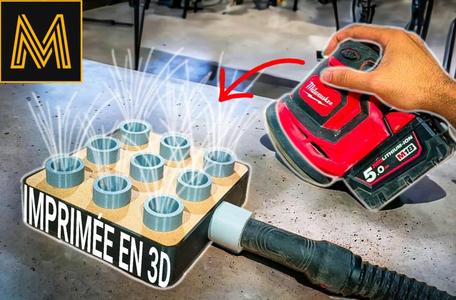 3D printed vacuum table