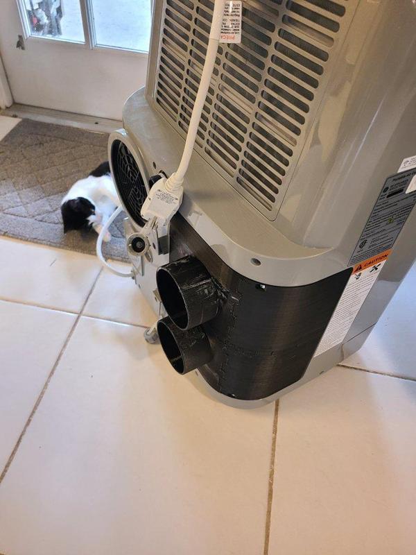 GE Air Conditioner Intake