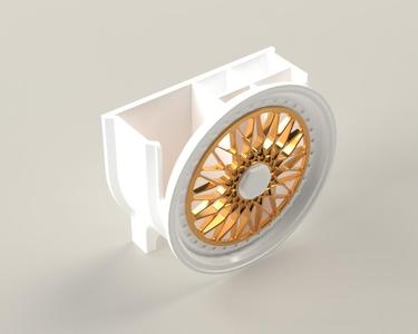 BBS RS wheel desk organizer / pen holder