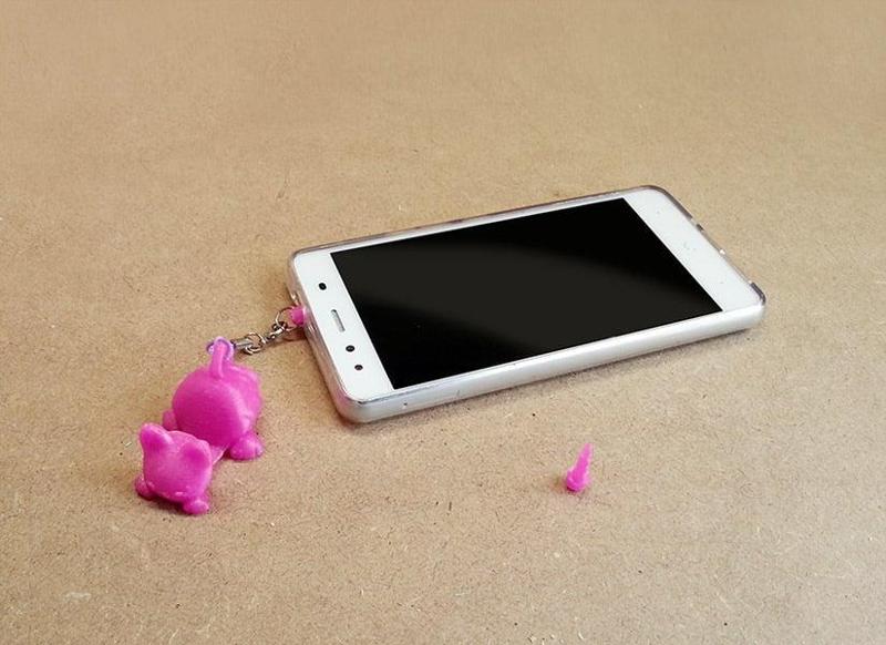 Cat Keychain / Smartphone