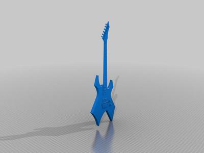 eddie munson guitar B.C. rich Warlock Complete