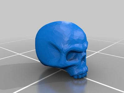 Skull for miniature base