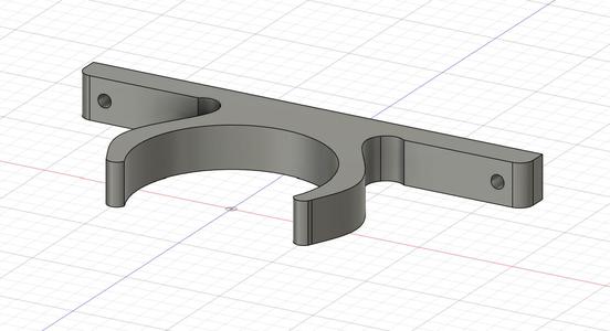 PC reservoir clamps for water cooling 50mm - 120mm fan mount