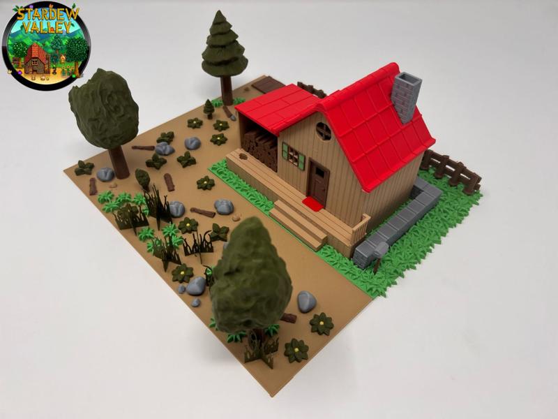 Stardew Valley Intro Farm Diorama (AMS / No AMS)