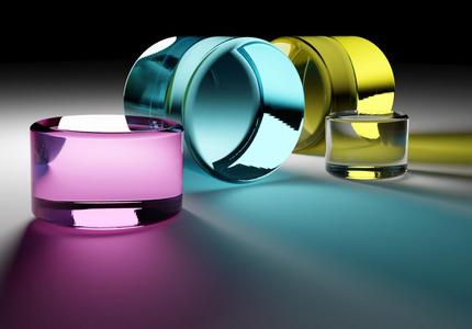 glass and shadows