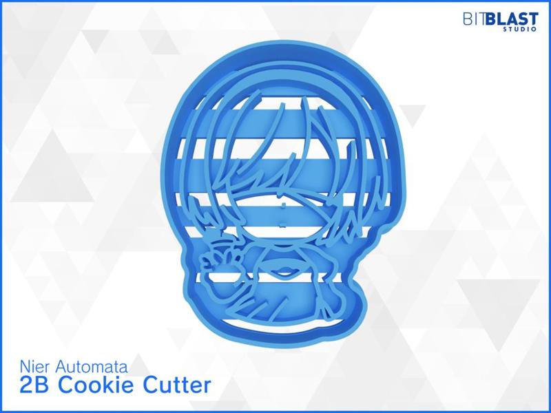 Nier Automata 2B Cookie Cutter