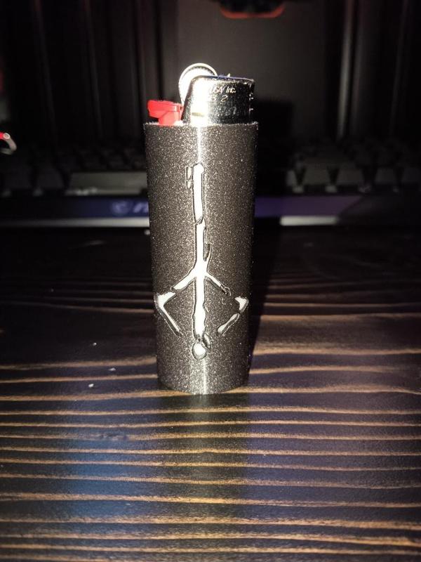 berserk & bloodborne lighter case