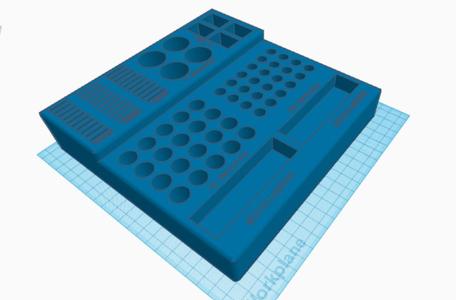 Battery Storage Tray Rechargeable & Coin V2.0