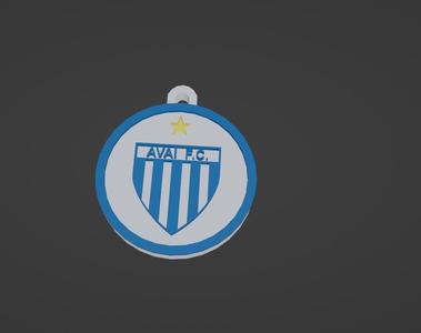 Avai Soccer Club Keychain