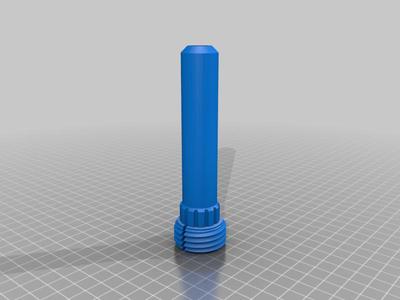 Nerf Rival Pilot TKO Suppressor brass barrel attachment 