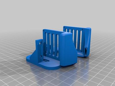 Dual Cooling Fan Upgrade Base Mount with BL touch holder already attached