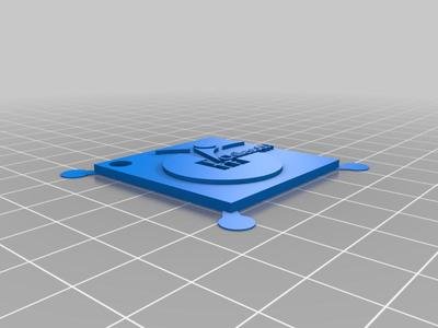 Keychain with ITT Chilesotti school logo