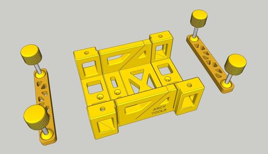 Miter box for floor skirting boards