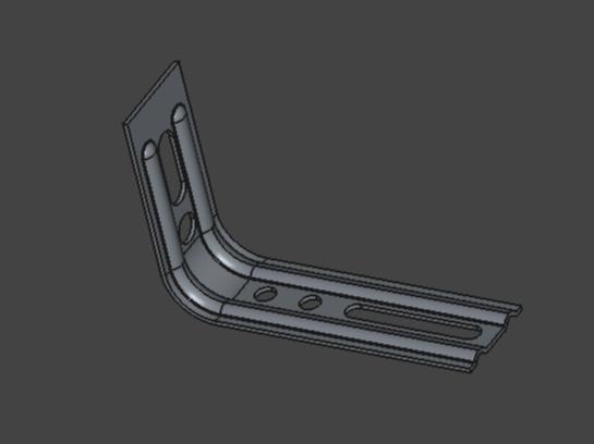 L Bracket 100×70×30×1.5mm – Corner Mount Plate