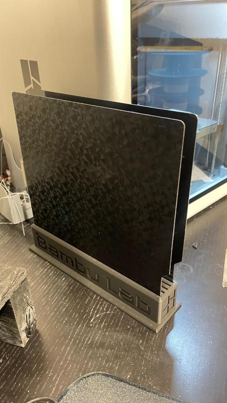 BambuLab Plate Holder piatti di stampa x1c p1s a1