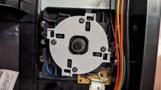 Rounded Square Restrictor Plate for Hori Real Arcade Pro 4 (HRAP 4)