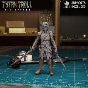 DnD Heroes Human Fighter Female [Pre-Supported]