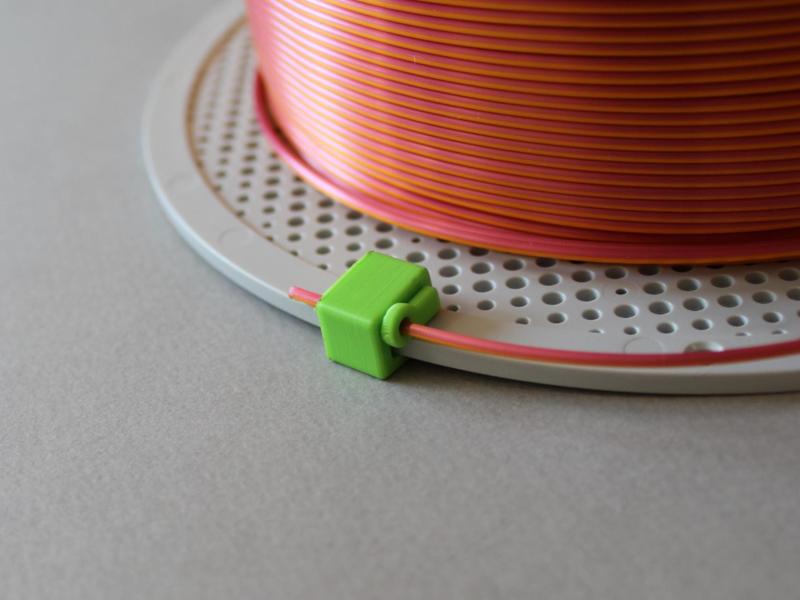 Filament clip for bambu spool