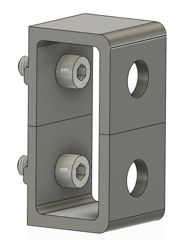 Aluminium Extrusion cable holder - different sizes