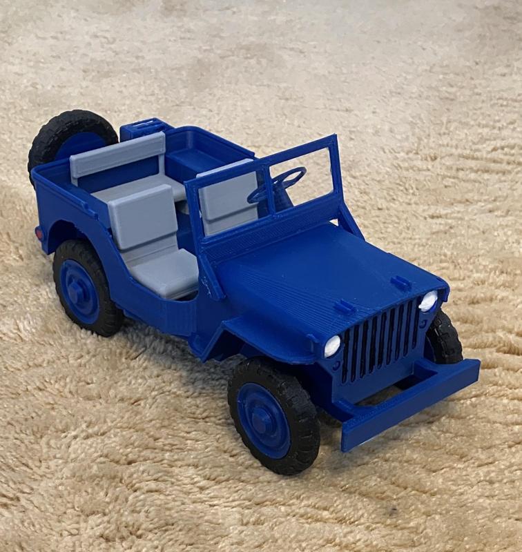 Jeep Willys MB/Ford GPW 1:18 scale