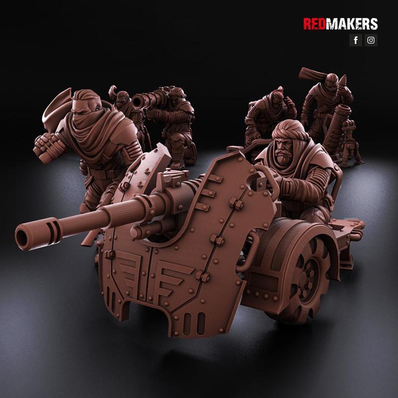 Desert Raiders - Heavy Support Squad of the Imperial Force