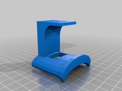 Headphone Holder With Screw Access