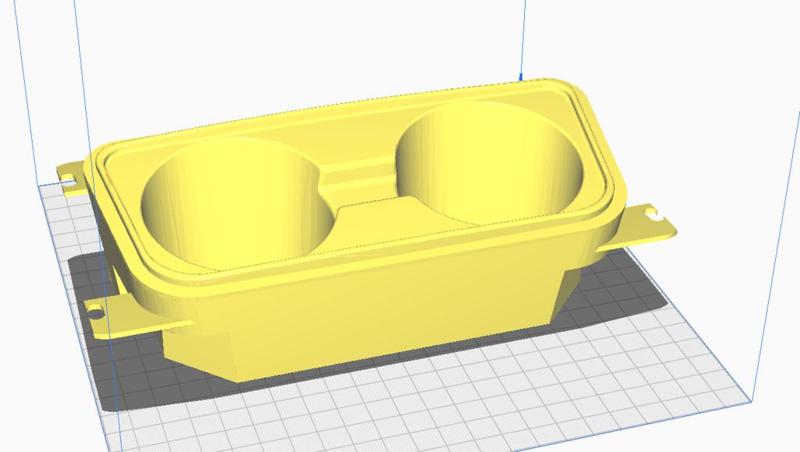 E9X Cupholder Remix | Modified To Fit 220 x 220mm Beds