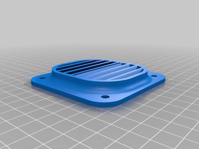 Portable Diesel Heater Matching Grill for bottom exhaust