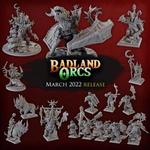 Titan Forge Miniatures - 2022 - March - Badland Orcs