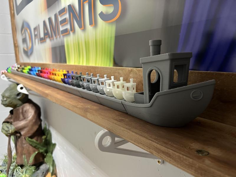 Benchy Hauler Display