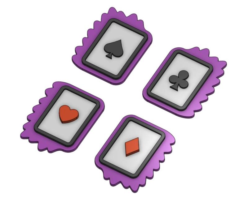 Gambit Charge Counter token for Marvel Champions