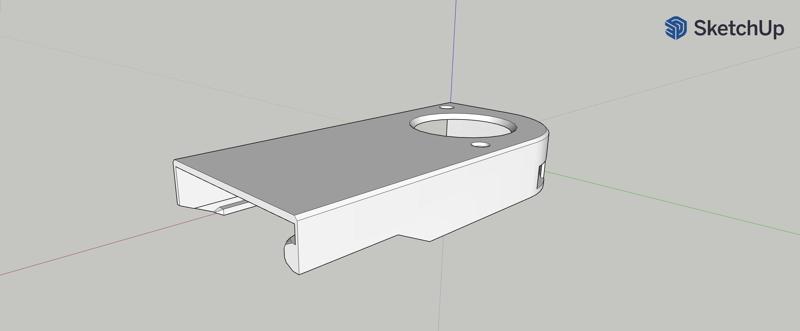 Intel 10GbE X540 NIC Cooler Fan Shroud - Single Slot Low Profile - WIP