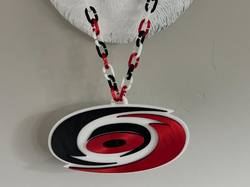 Carolina Hurricanes Pendant & Chain
